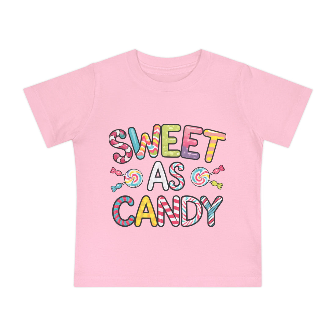 "Sweet as candy" Baby Short Sleeve T-Shirt