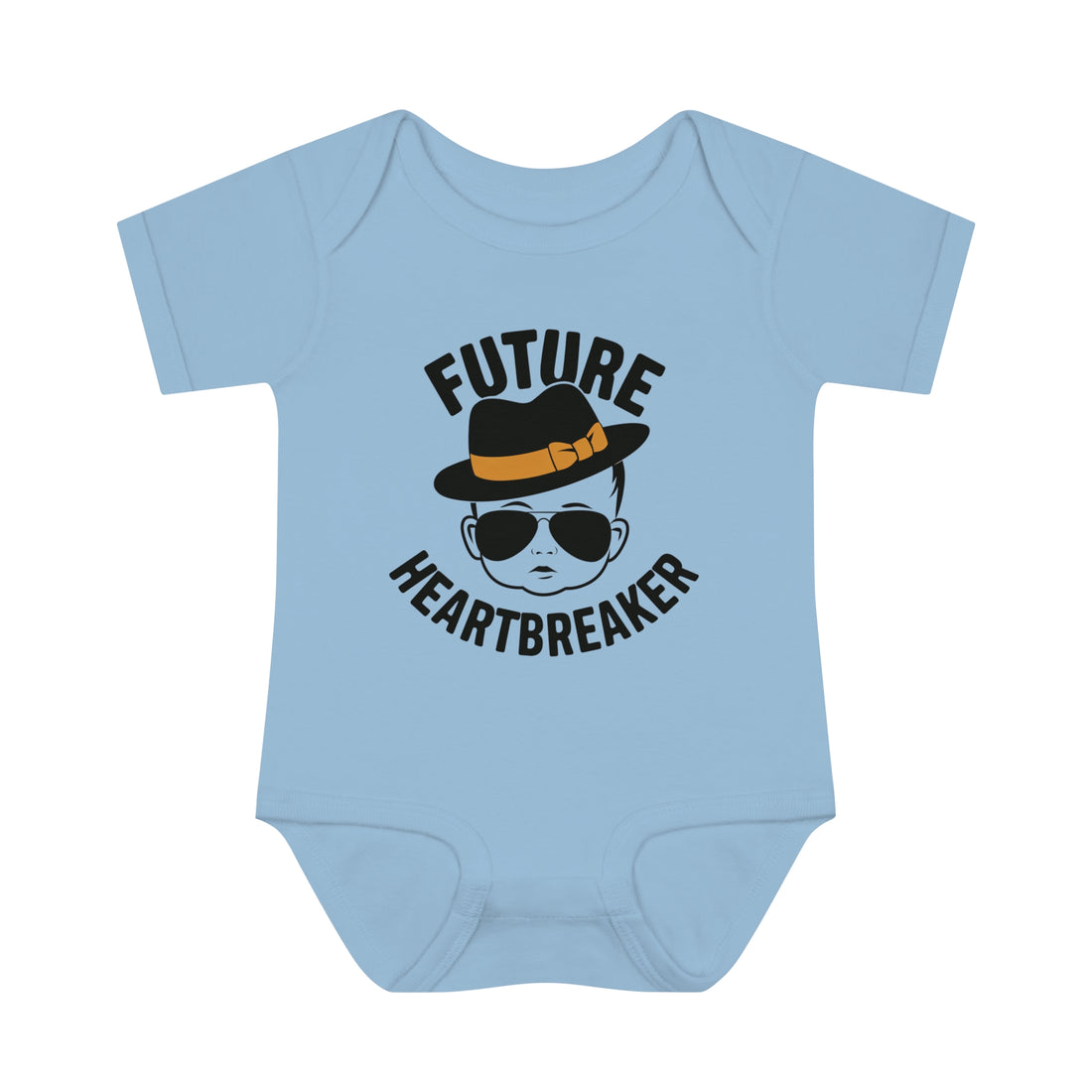 "Future heartbreaker" Infant Baby Rib Bodysuit