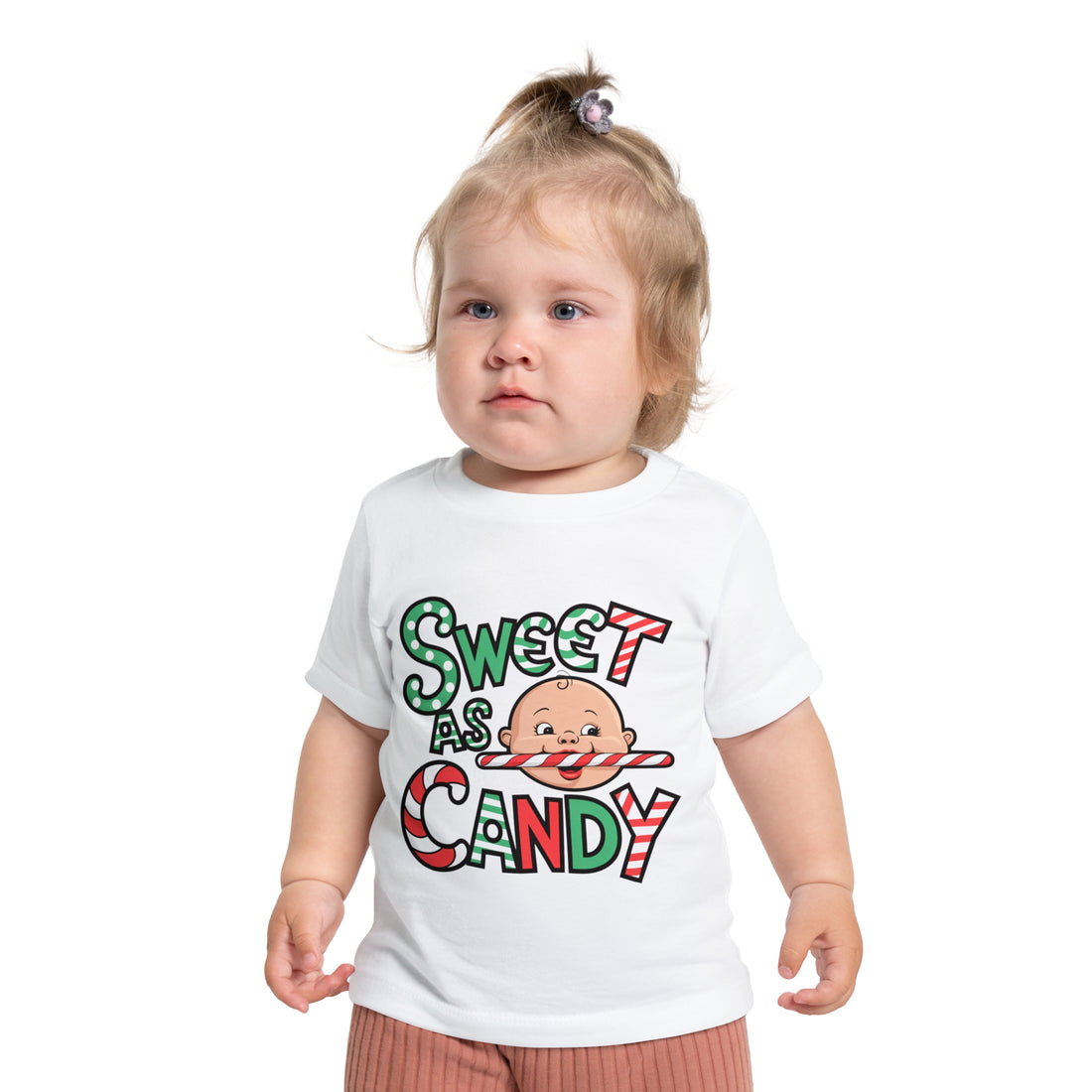 "Sweet as candy" Baby Short Sleeve T-Shirt