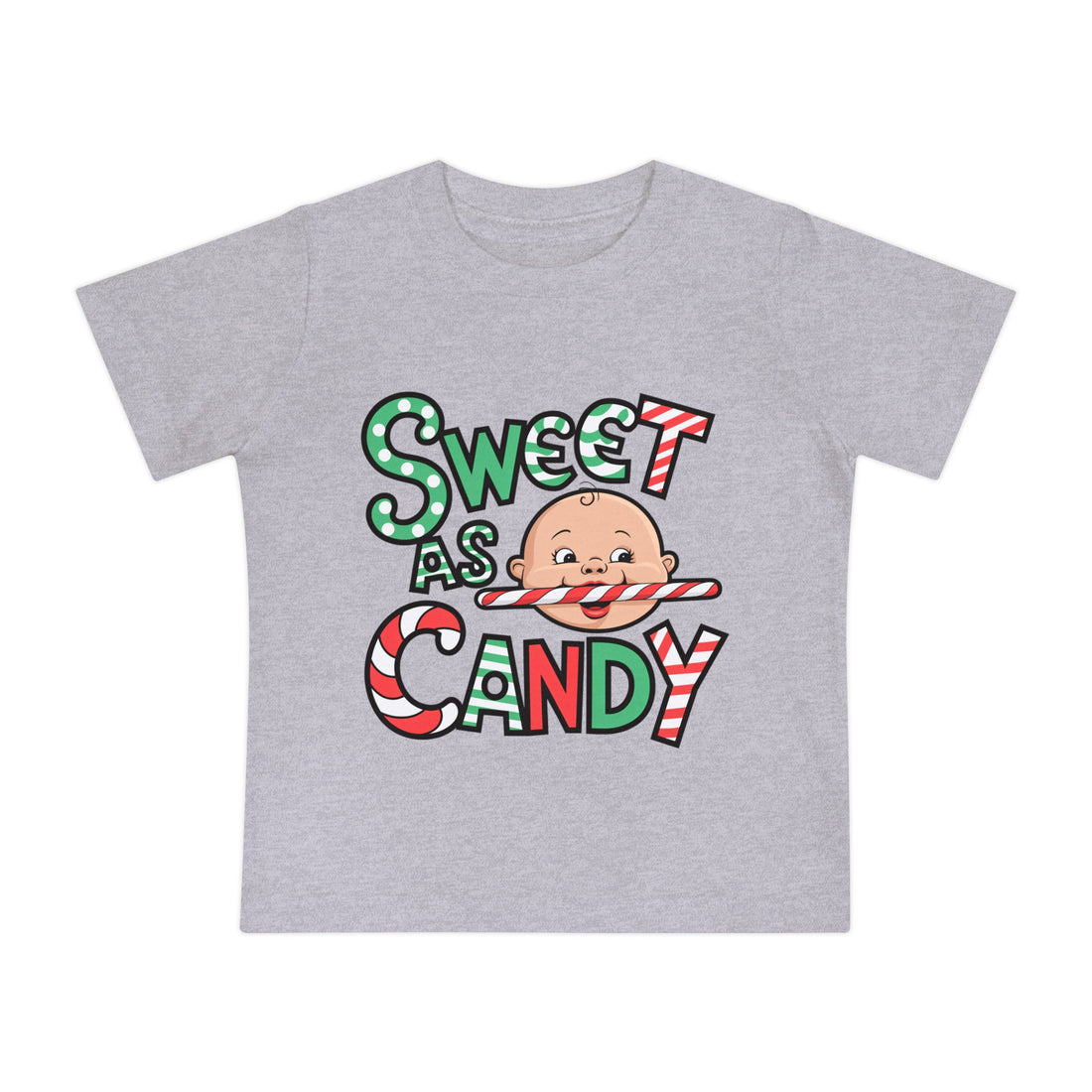 "Sweet as candy" Baby Short Sleeve T-Shirt