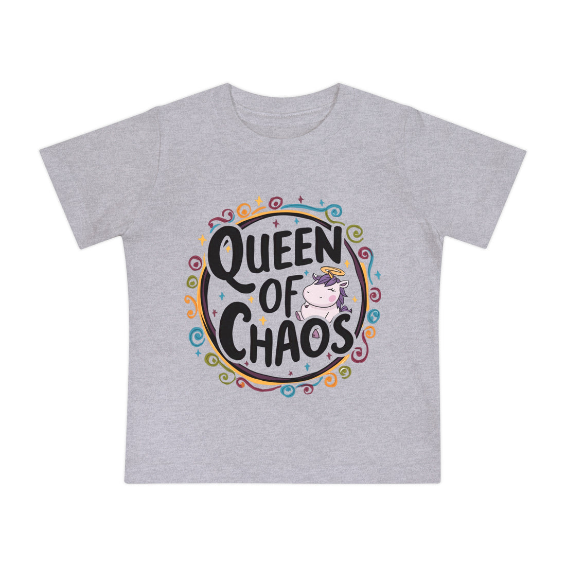 "Queen of chaos" Baby Short Sleeve T-Shirt