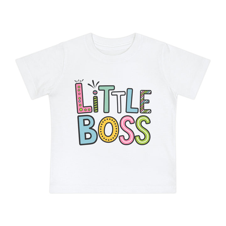 "Little boss" Baby Short Sleeve T-Shirt