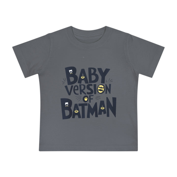 "Baby version of batman" Baby Short Sleeve T-Shirt