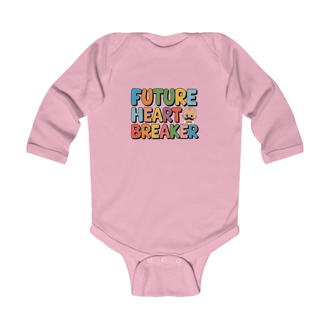 "Future heartbreaker" Infant Long Sleeve Bodysuit