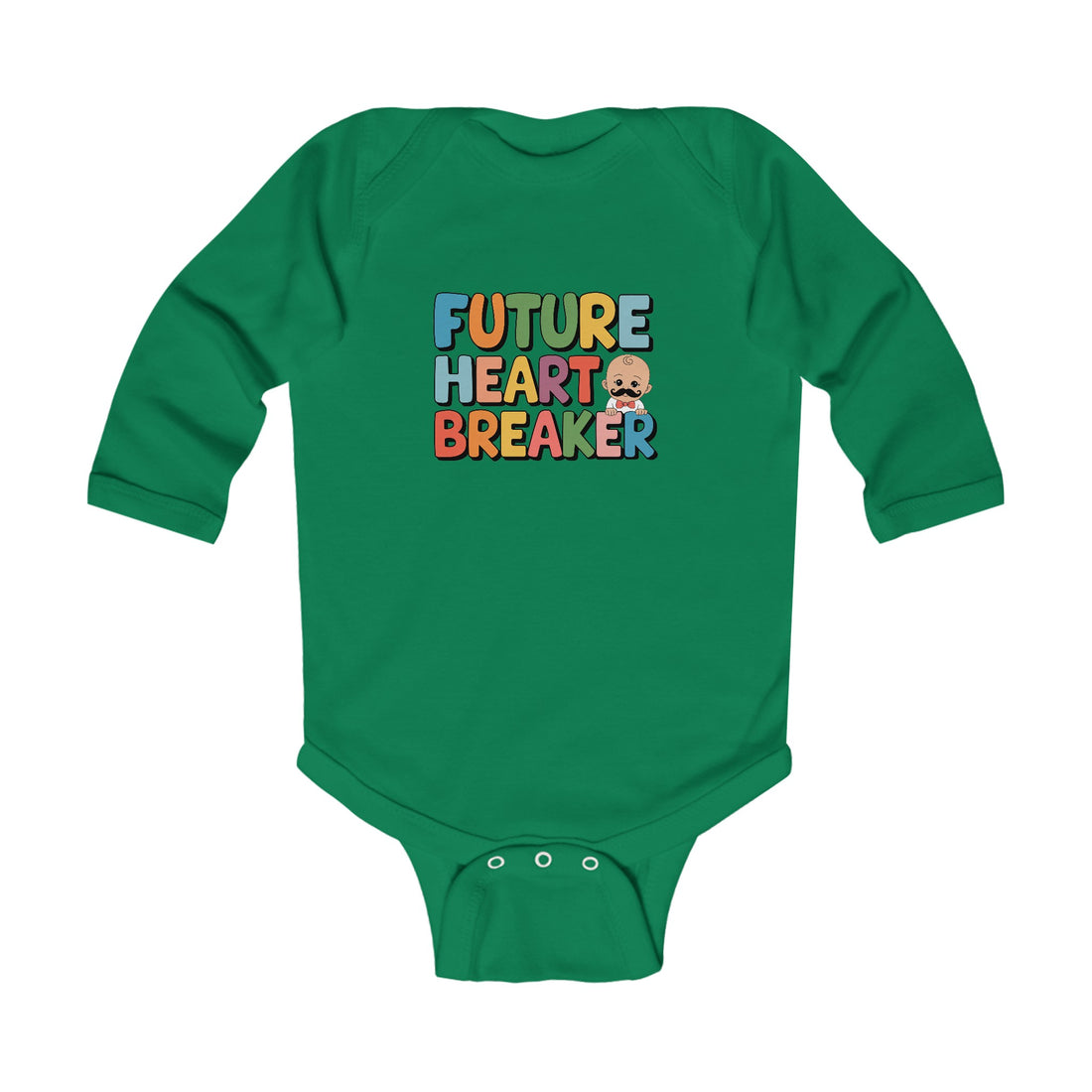 "Future heartbreaker" Infant Long Sleeve Bodysuit