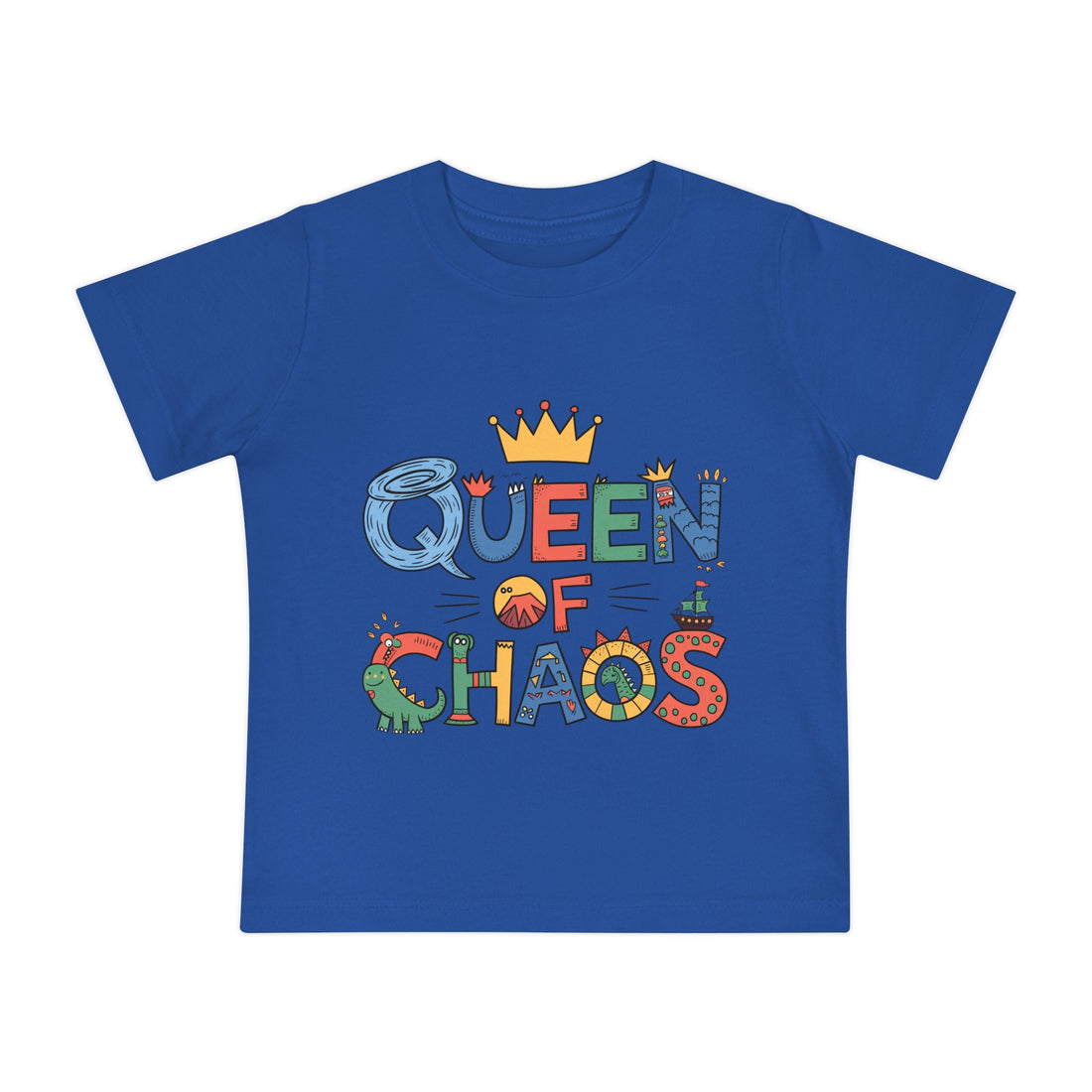 "Queen of chaos" Baby Short Sleeve T-Shirt