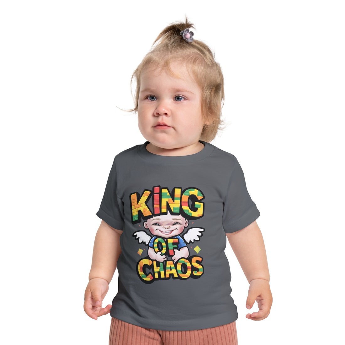 "King of chaos" Baby Short Sleeve T-Shirt