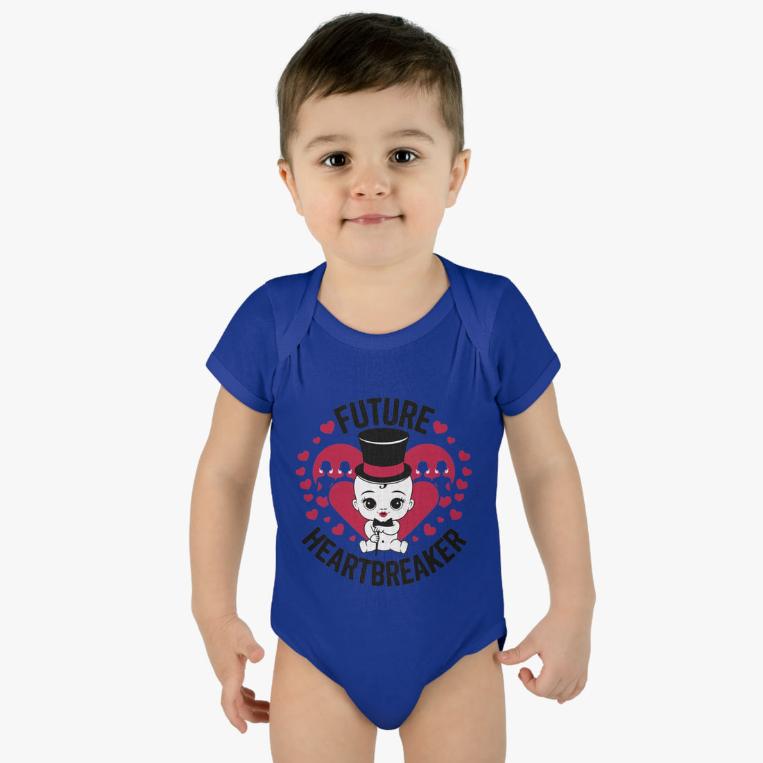 "Future heartbreaker" Infant Baby Rib Bodysuit