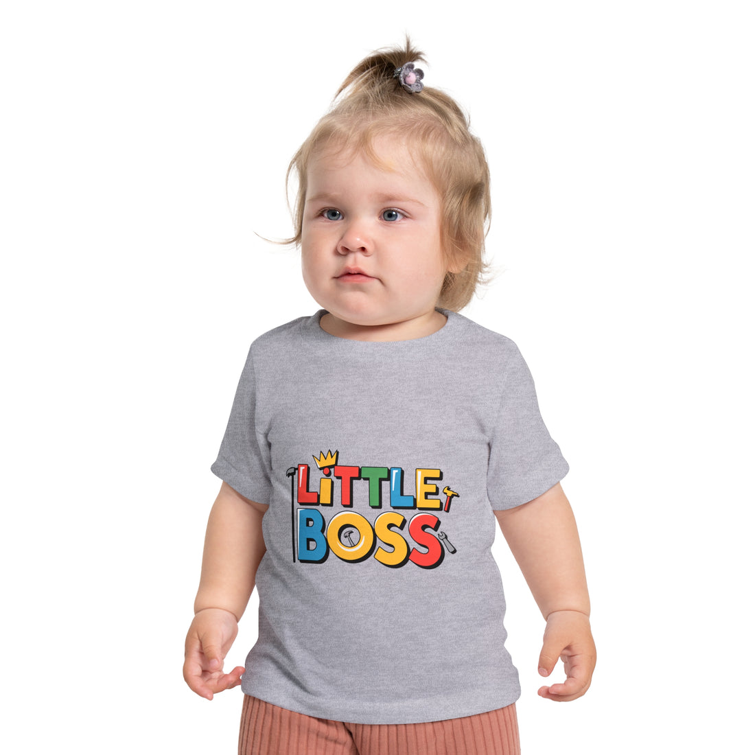 "Little boss" Baby Short Sleeve T-Shirt