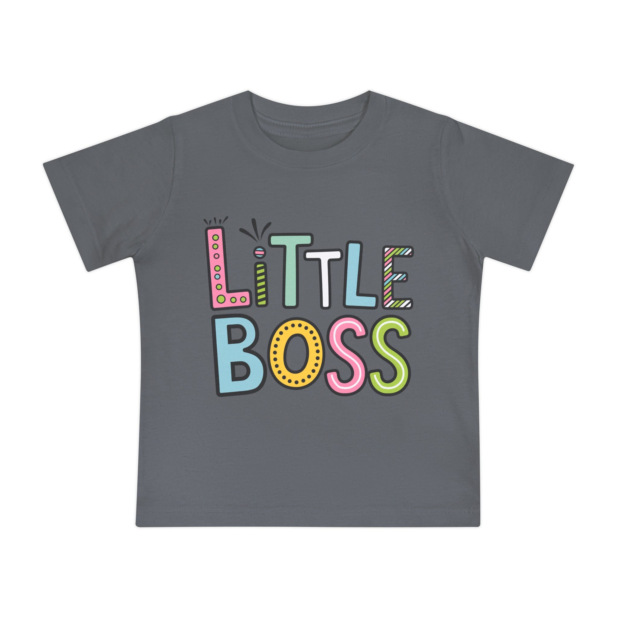 "Little boss" Baby Short Sleeve T-Shirt