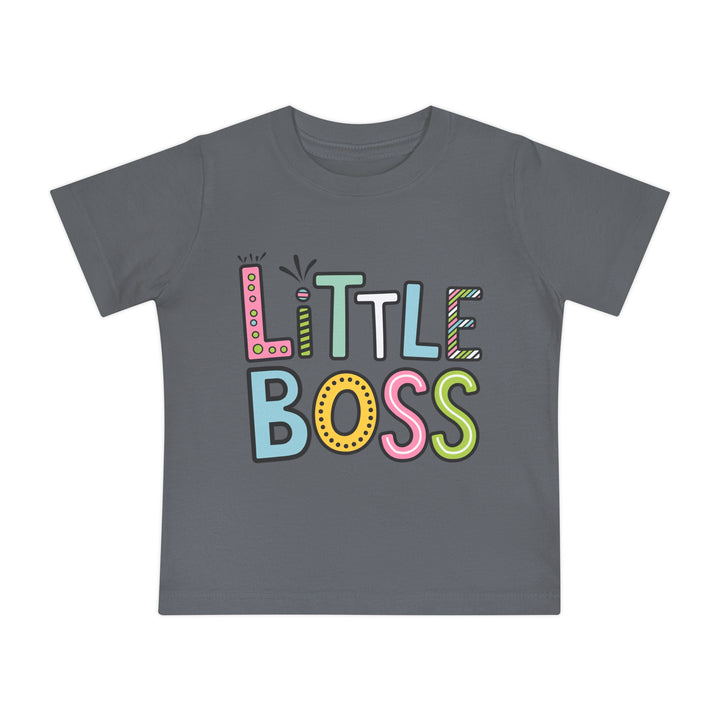 "Little boss" Baby Short Sleeve T-Shirt