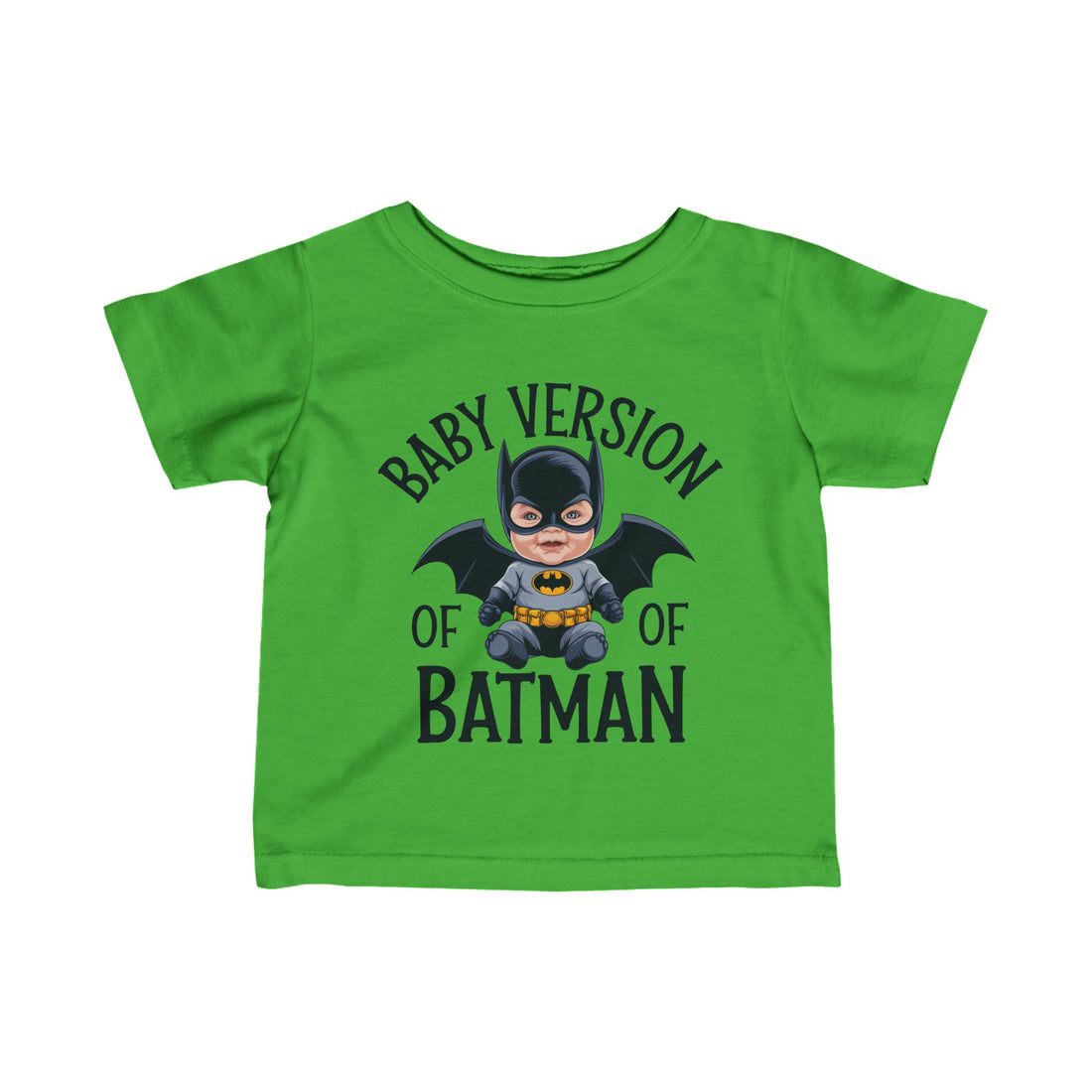 "Baby version of batman" Infant Fine Jersey Tee