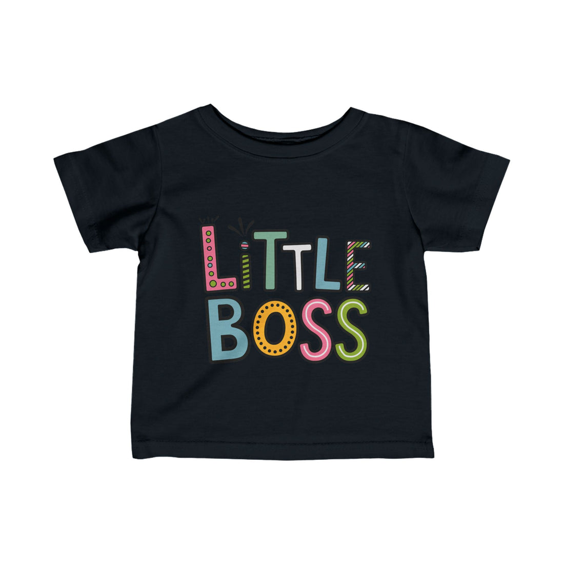 "Little boss" Infant Fine Jersey Tee