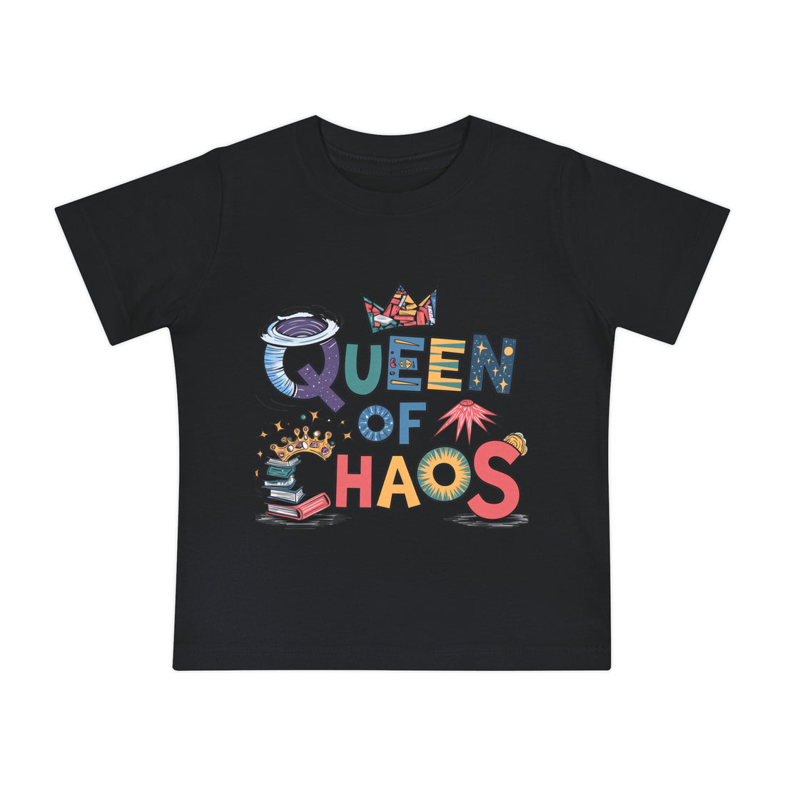 "Queen of chaos" Baby Short Sleeve T-Shirt