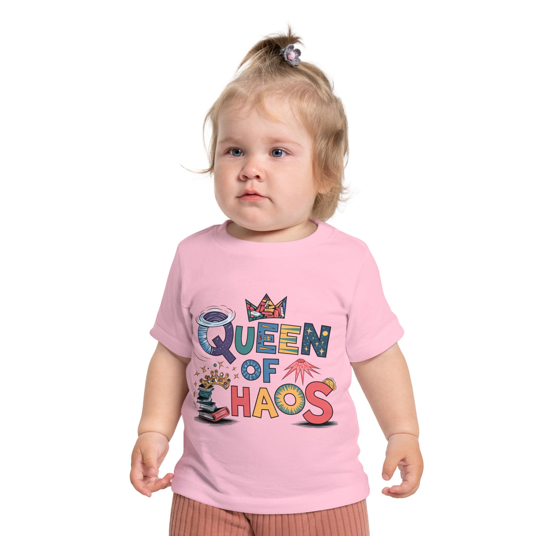 "Queen of chaos" Baby Short Sleeve T-Shirt