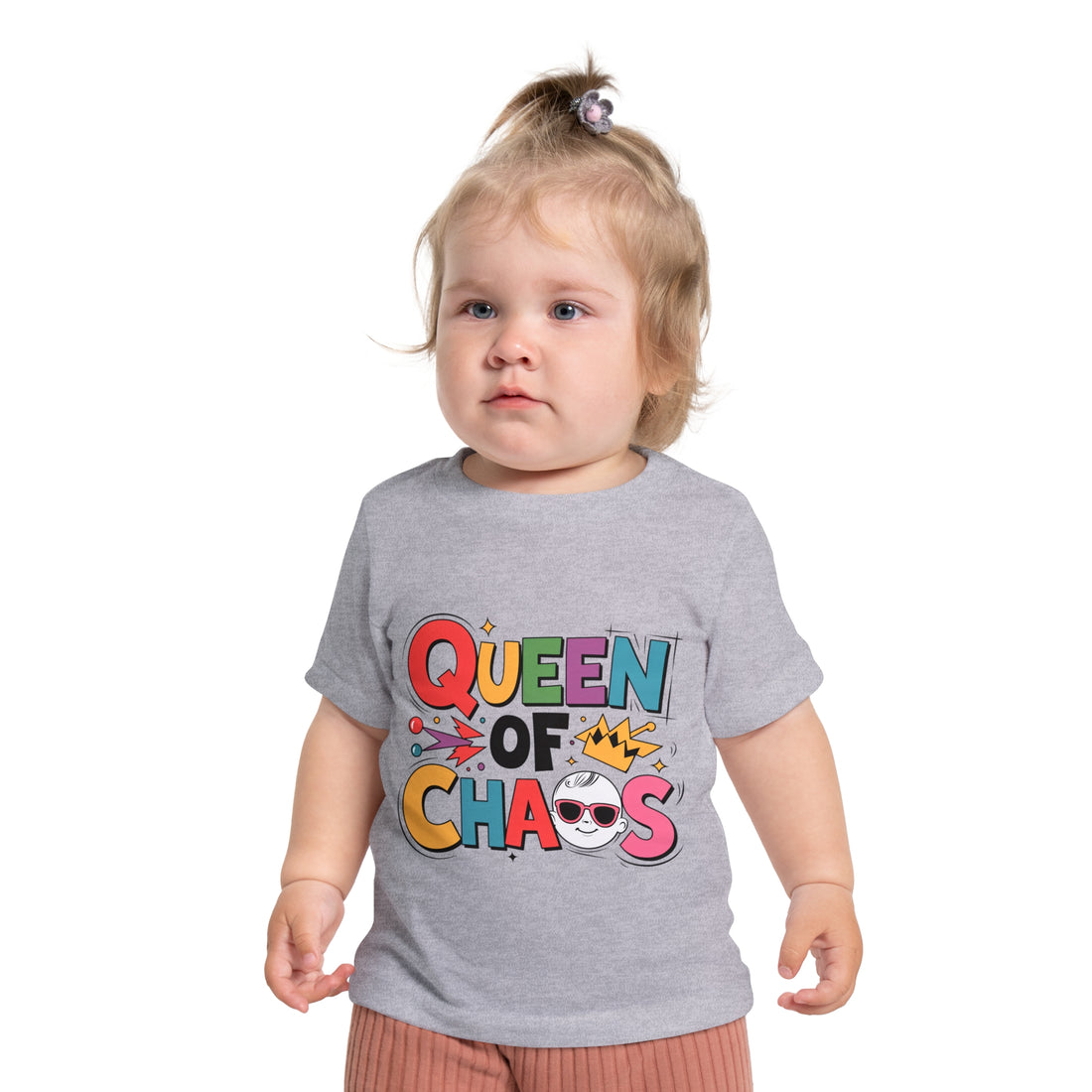 "Queen of chaos" Baby Short Sleeve T-Shirt