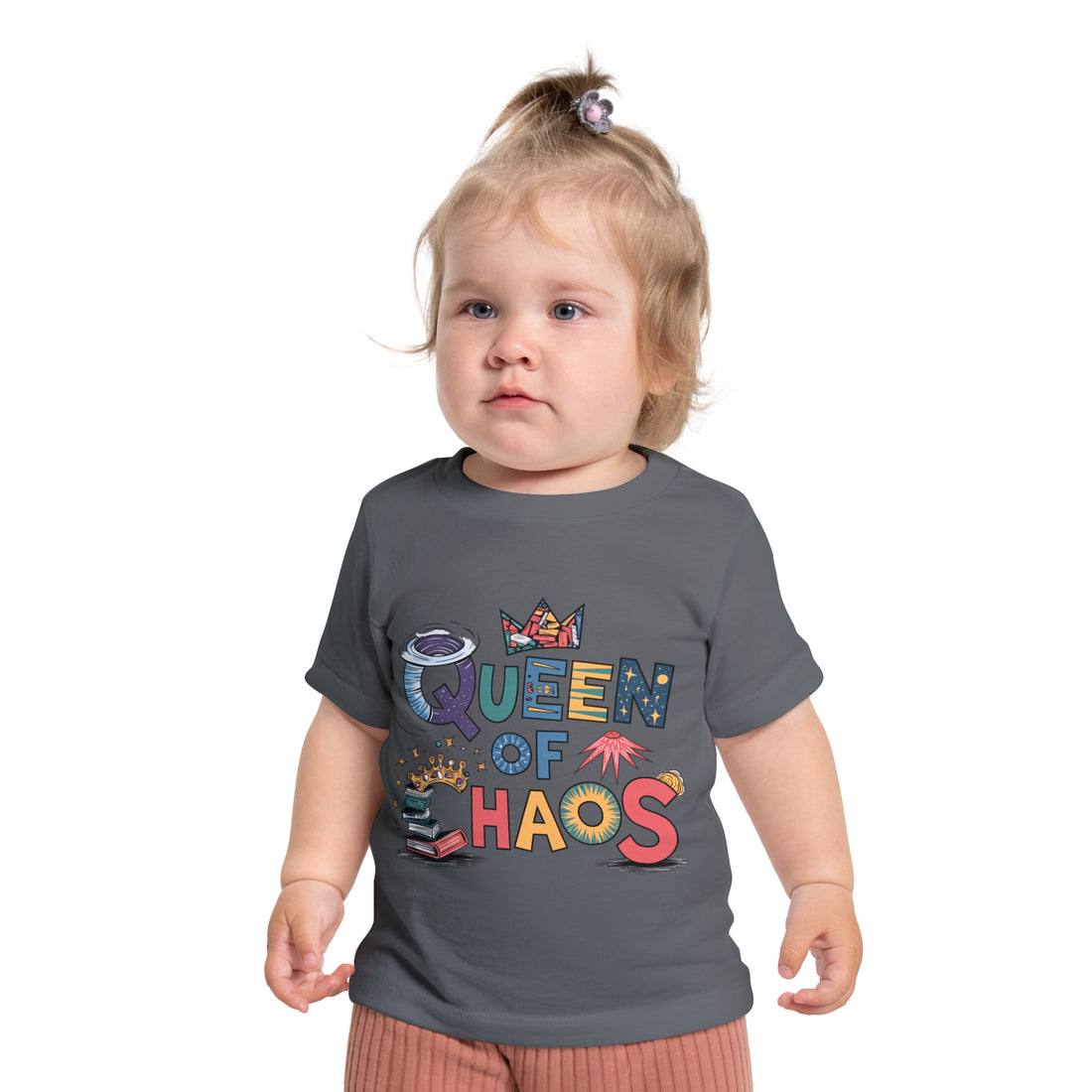 "Queen of chaos" Baby Short Sleeve T-Shirt