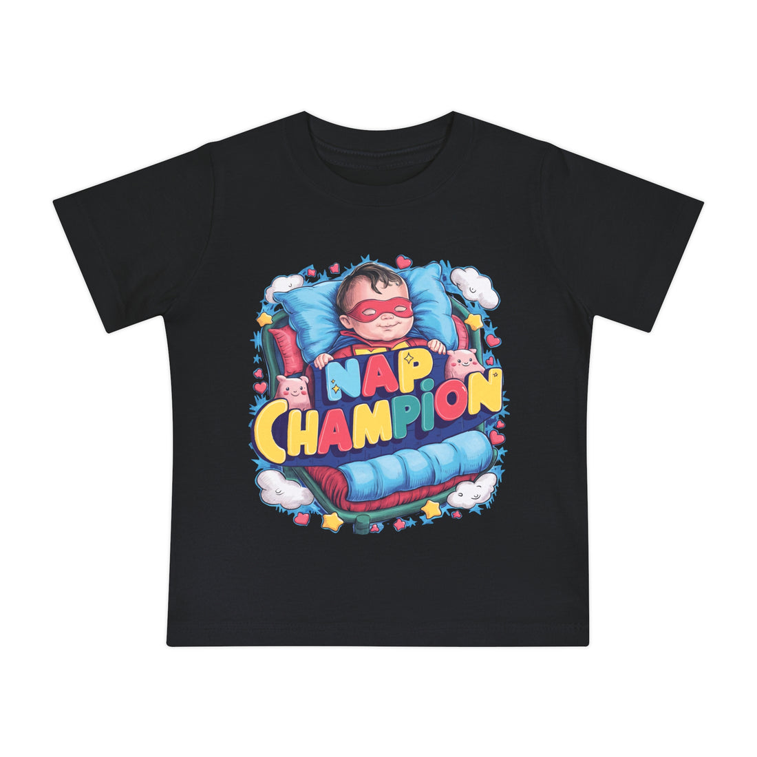 "Nap champion" Baby Short Sleeve T-Shirt