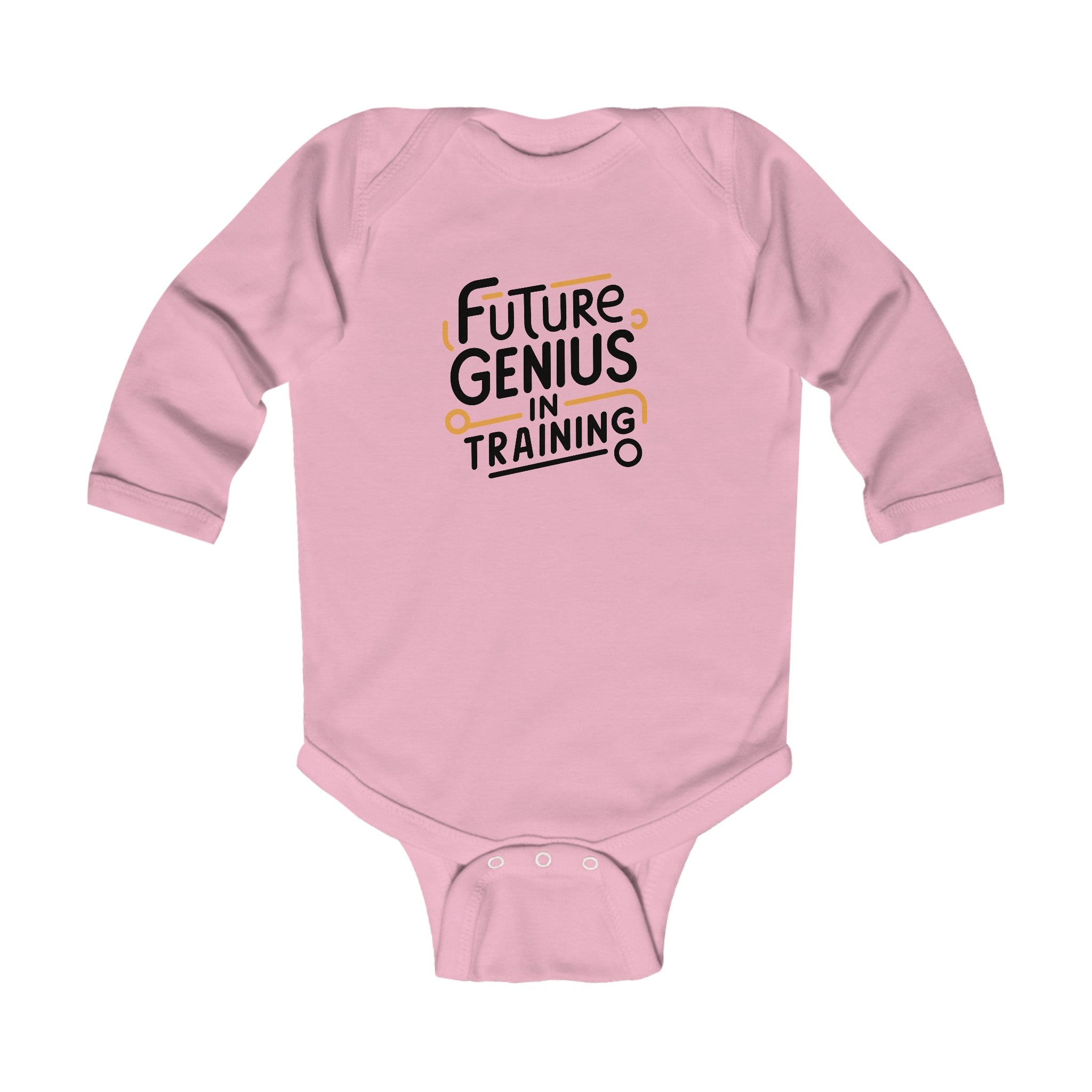 "Future genius in training" Infant Long Sleeve Bodysuit