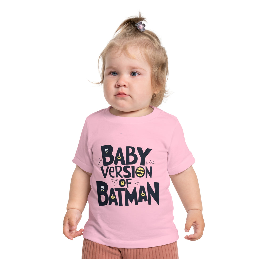 "Baby version of batman" Baby Short Sleeve T-Shirt