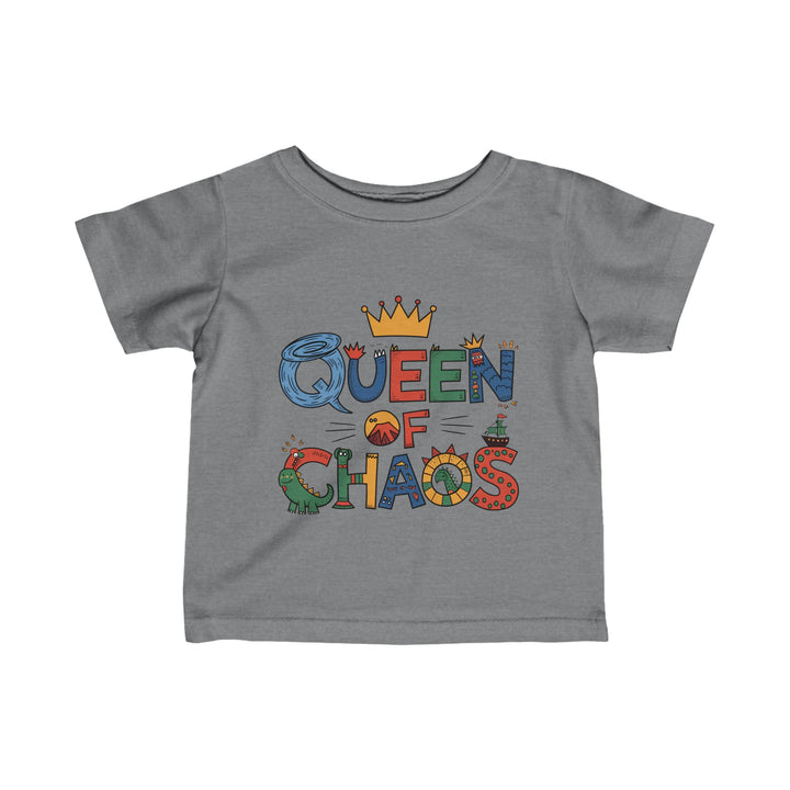 "Queen of chaos" Infant Fine Jersey Tee