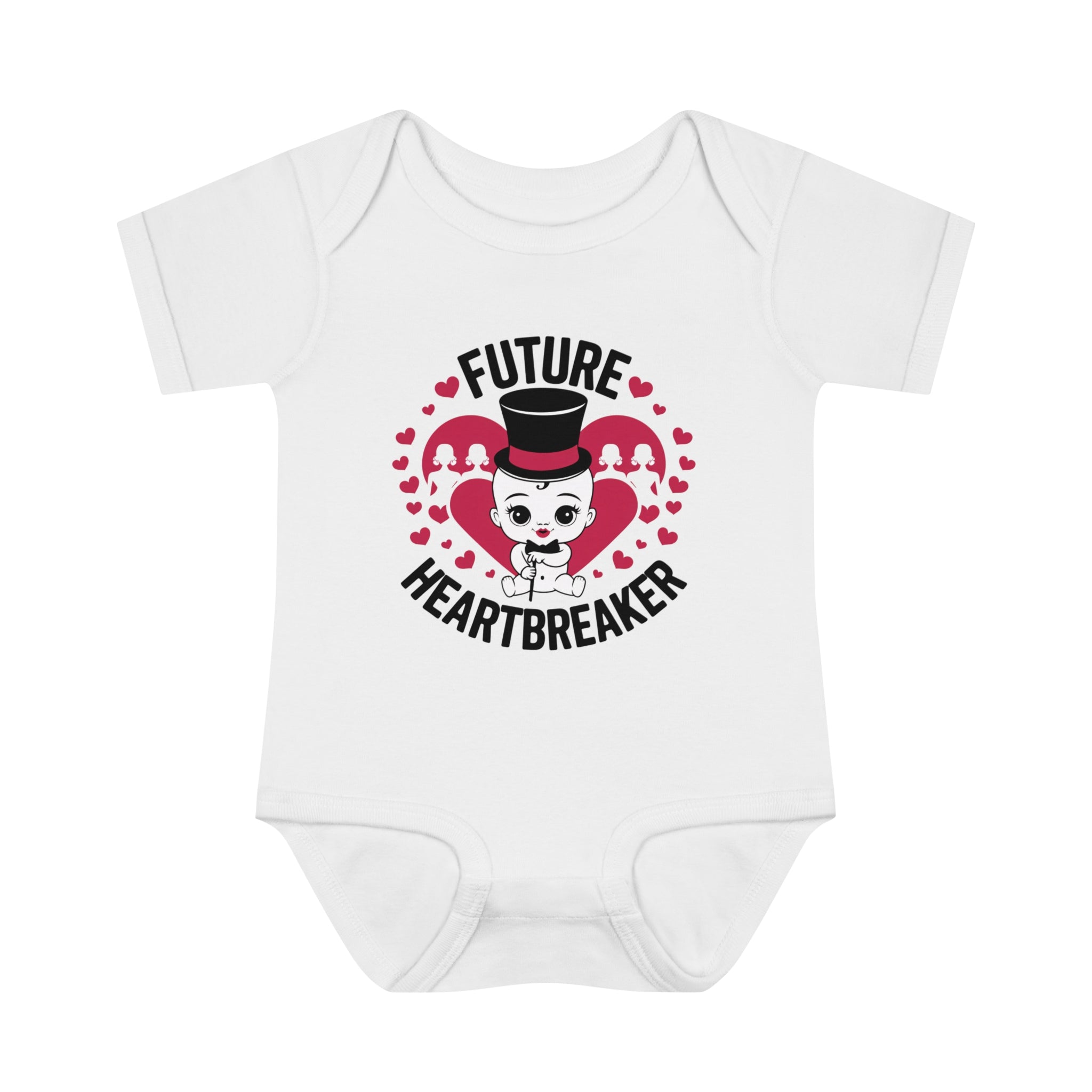 "Future heartbreaker" Infant Baby Rib Bodysuit