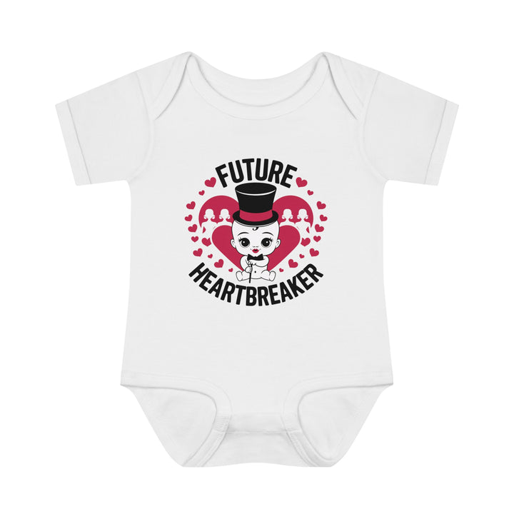 "Future heartbreaker" Infant Baby Rib Bodysuit