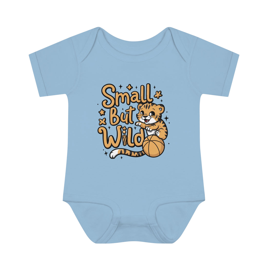 "Small but wild" Infant Baby Rib Bodysuit