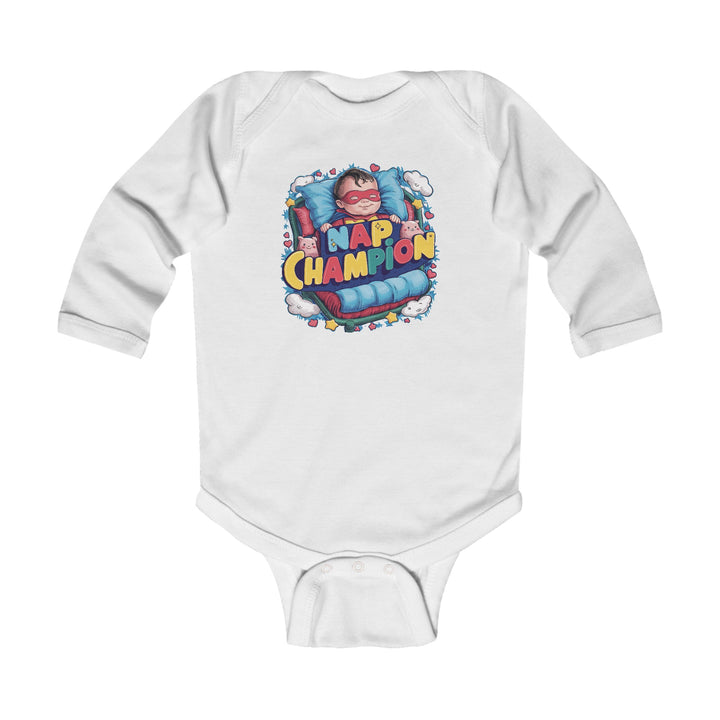 "Nap champion" Infant Long Sleeve Bodysuit