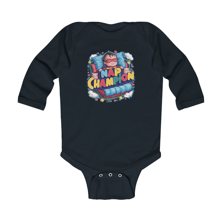 "Nap champion" Infant Long Sleeve Bodysuit