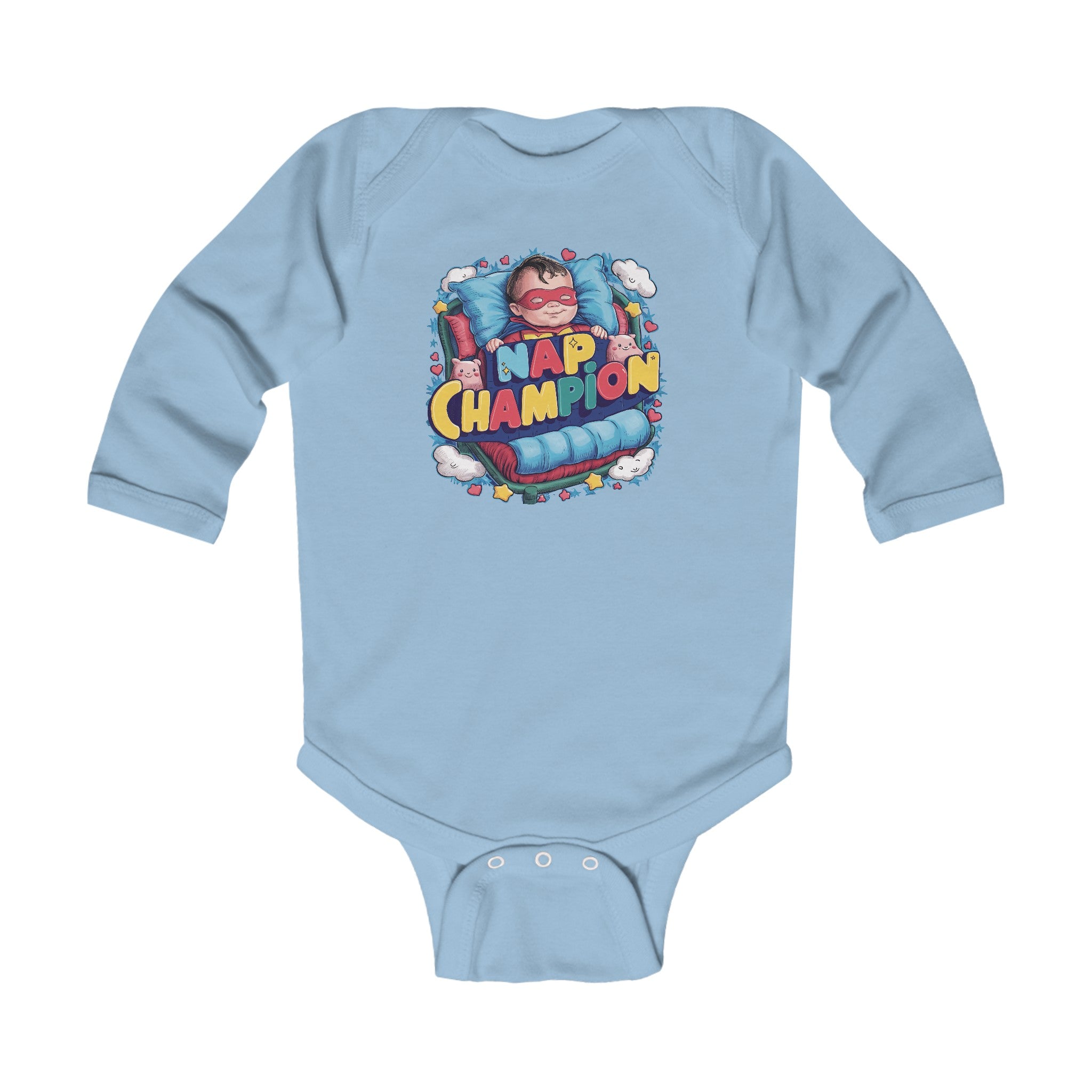 "Nap champion" Infant Long Sleeve Bodysuit