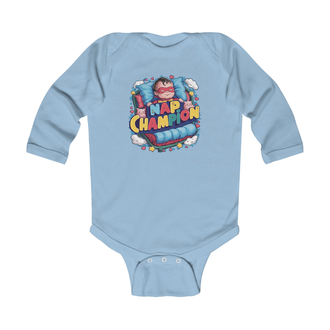 "Nap champion" Infant Long Sleeve Bodysuit