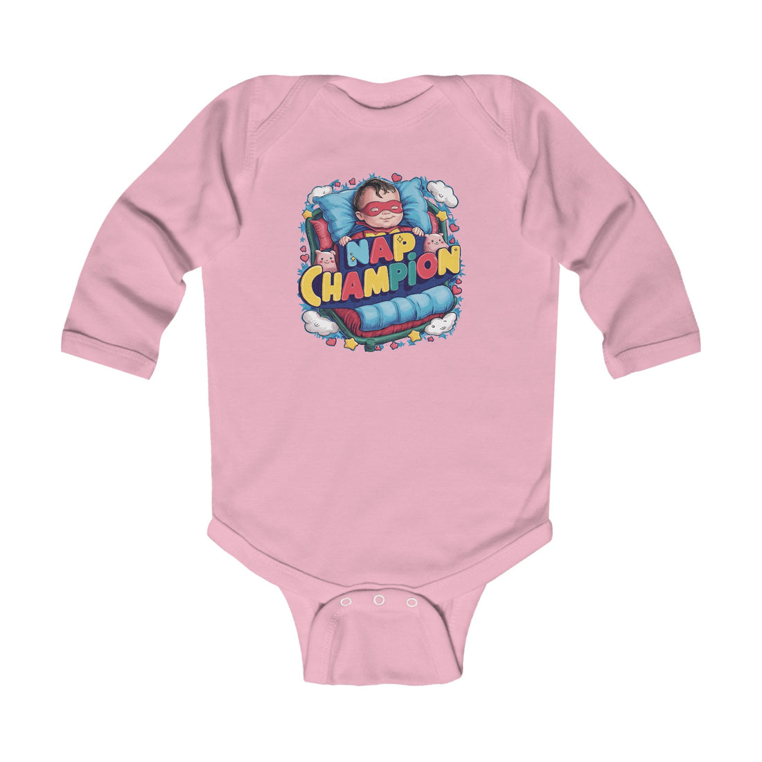 "Nap champion" Infant Long Sleeve Bodysuit