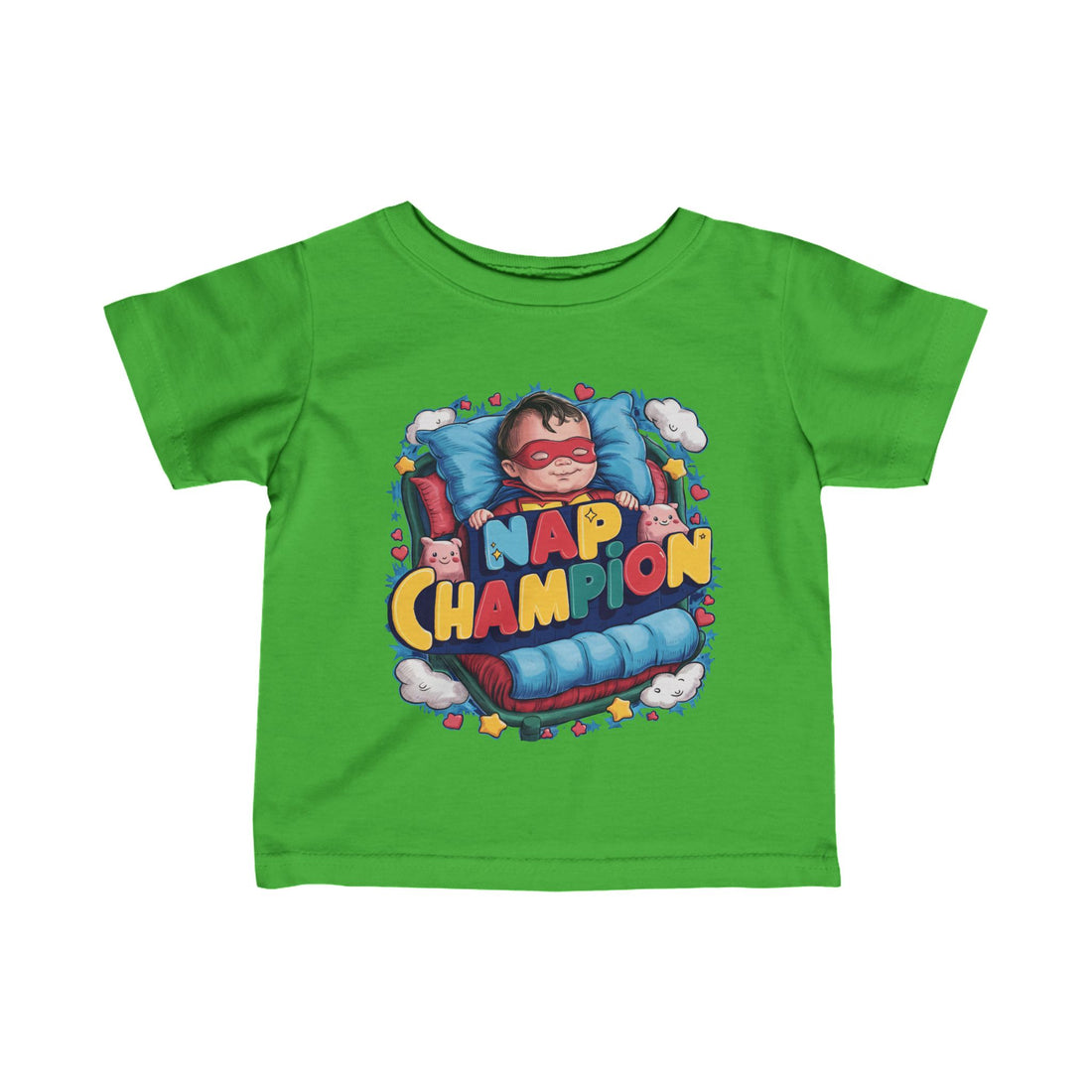 "Nap champion" Infant Fine Jersey Tee