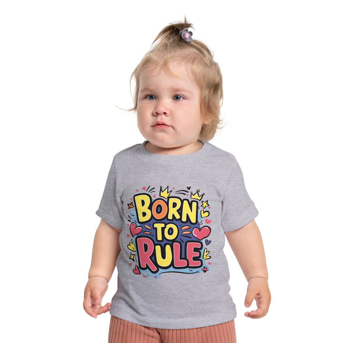 "Born to rule" Baby Short Sleeve T-Shirt