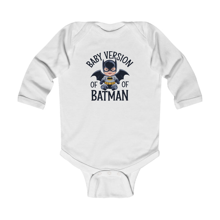 "Baby version of batman" Infant Long Sleeve Bodysuit