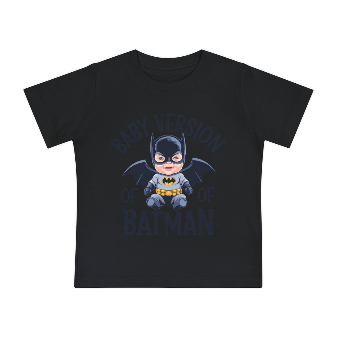 "Baby version of batman" Baby Short Sleeve T-Shirt