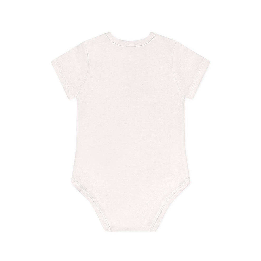 "Eat, sleep, be adorable, repeat" Baby Organic Short Sleeve Bodysuit