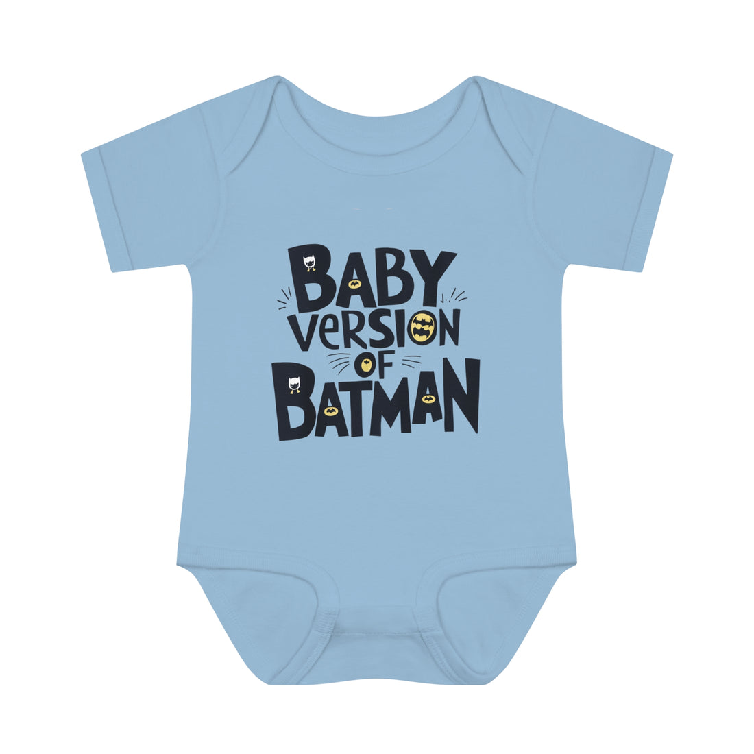 "Baby version of batman" Infant Baby Rib Bodysuit