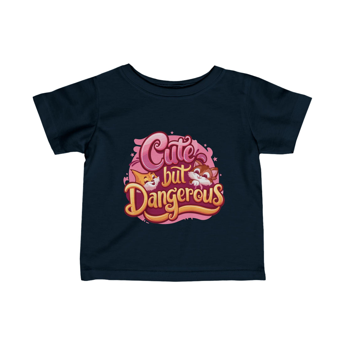 "Cute but dangerous" Infant Fine Jersey Tee