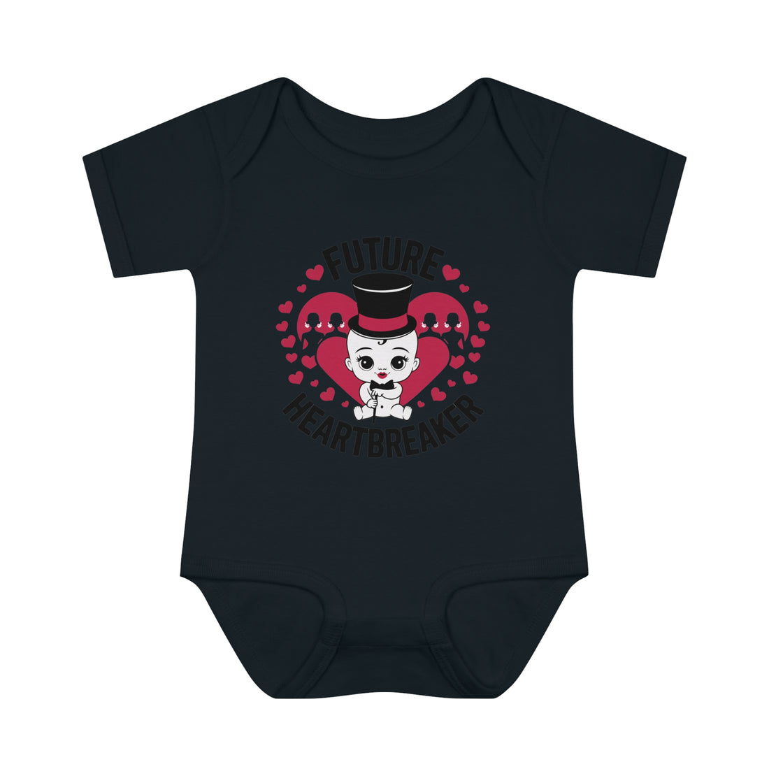 "Future heartbreaker" Infant Baby Rib Bodysuit