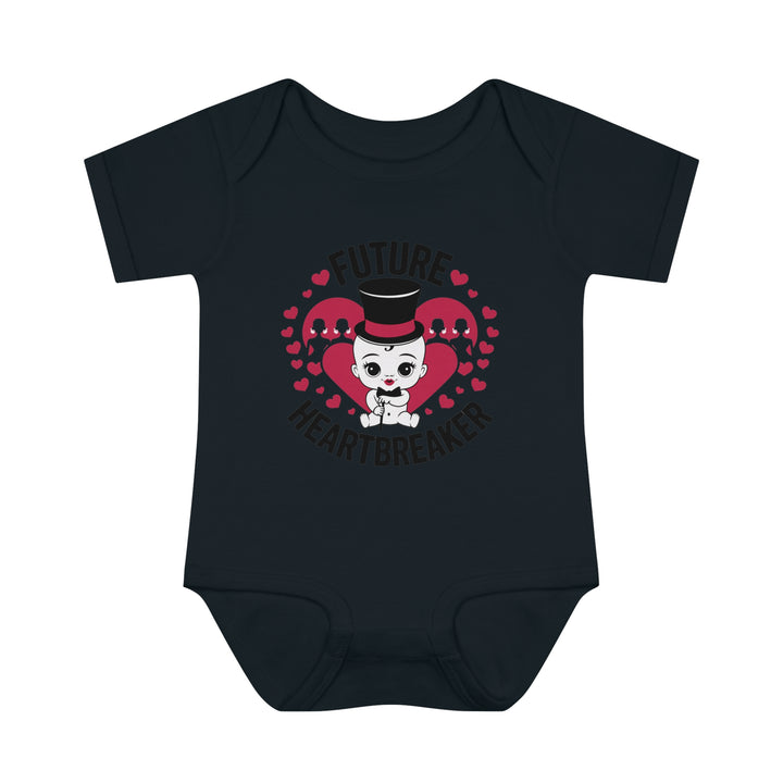 "Future heartbreaker" Infant Baby Rib Bodysuit