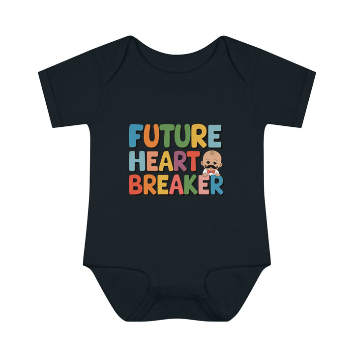 "Future heart breaker" Infant Baby Rib Bodysuit