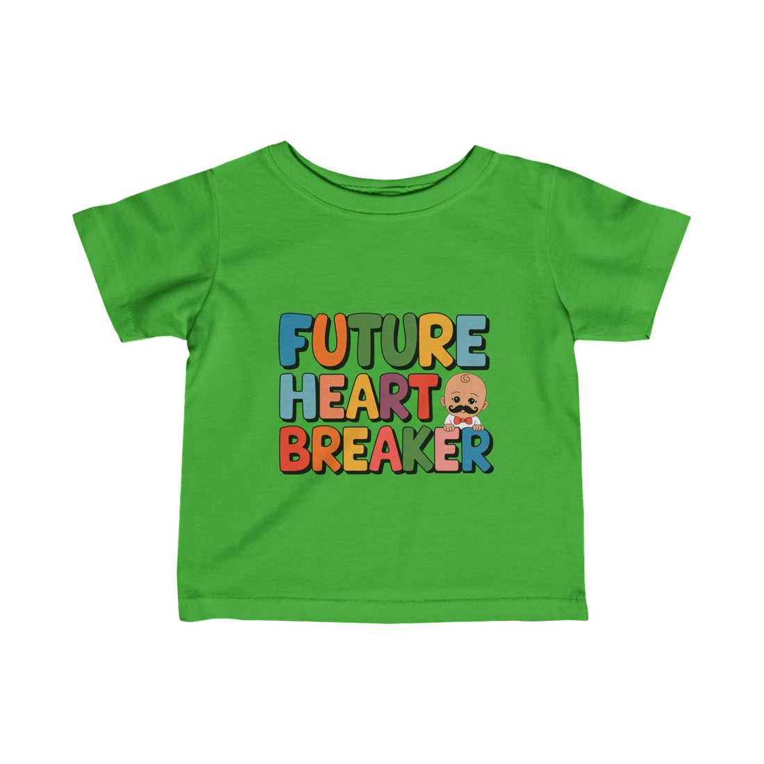 "Future heartbreaker" Infant Fine Jersey Tee