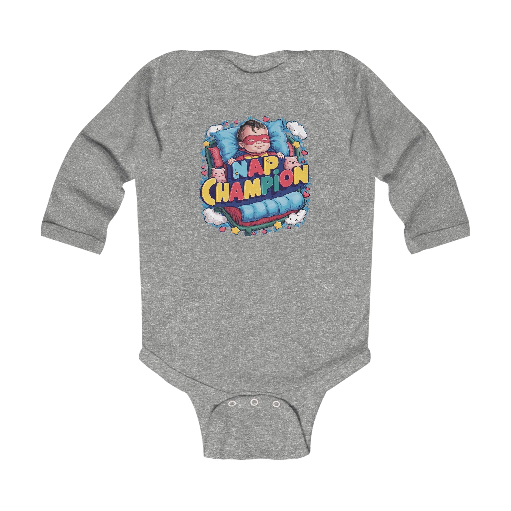 "Nap champion" Infant Long Sleeve Bodysuit