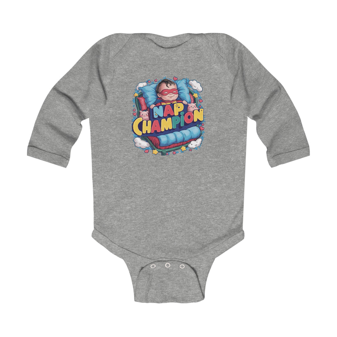 "Nap champion" Infant Long Sleeve Bodysuit