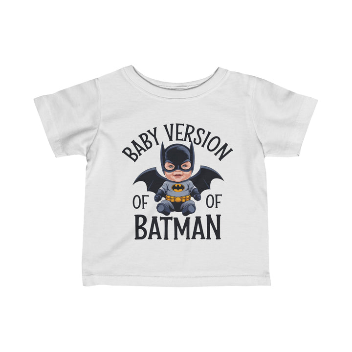 "Baby version of batman" Infant Fine Jersey Tee