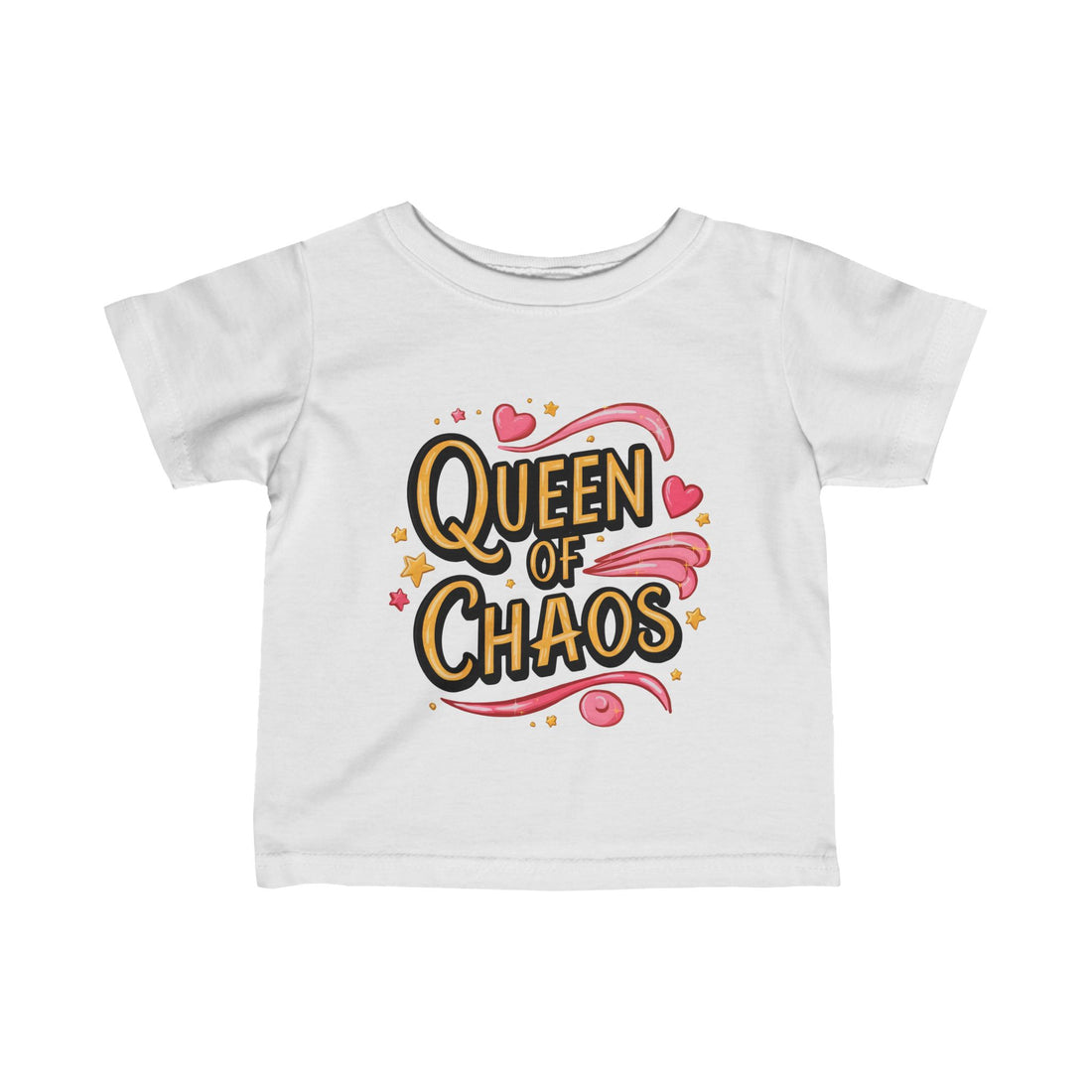 "Queen of chaos" Infant Fine Jersey Tee