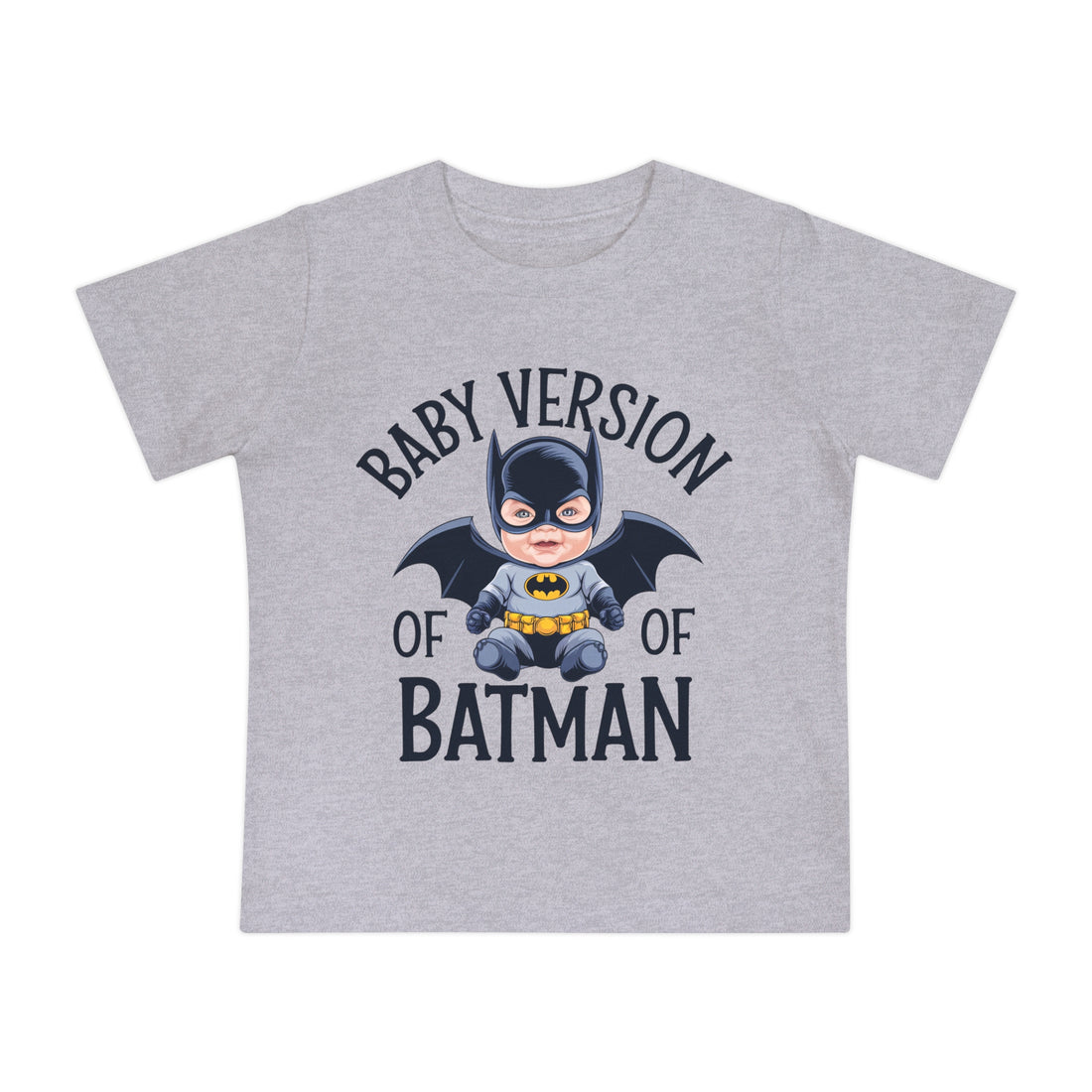 "Baby version of batman" Baby Short Sleeve T-Shirt