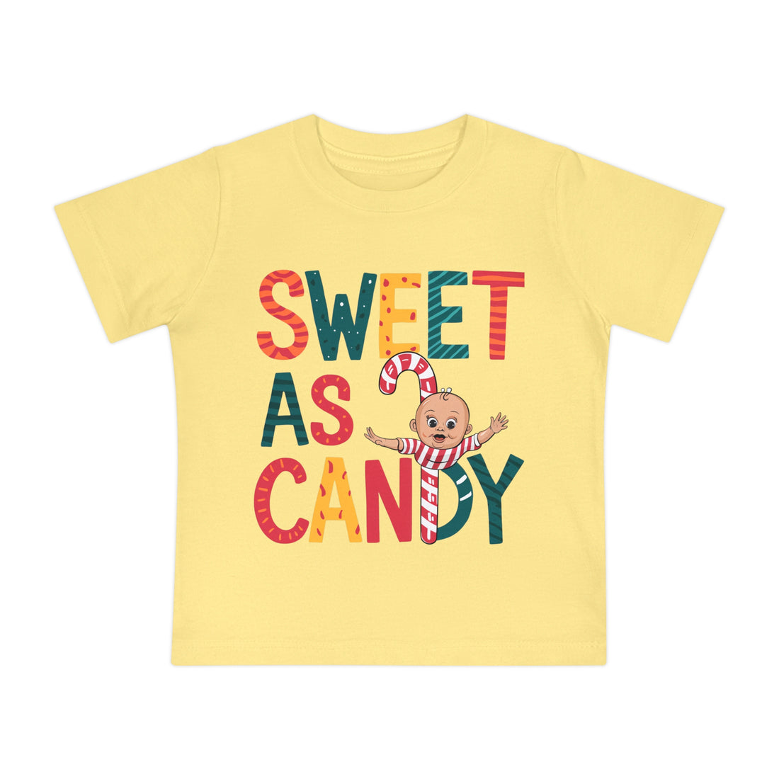 "Sweet as candy" Baby Short Sleeve T-Shirt